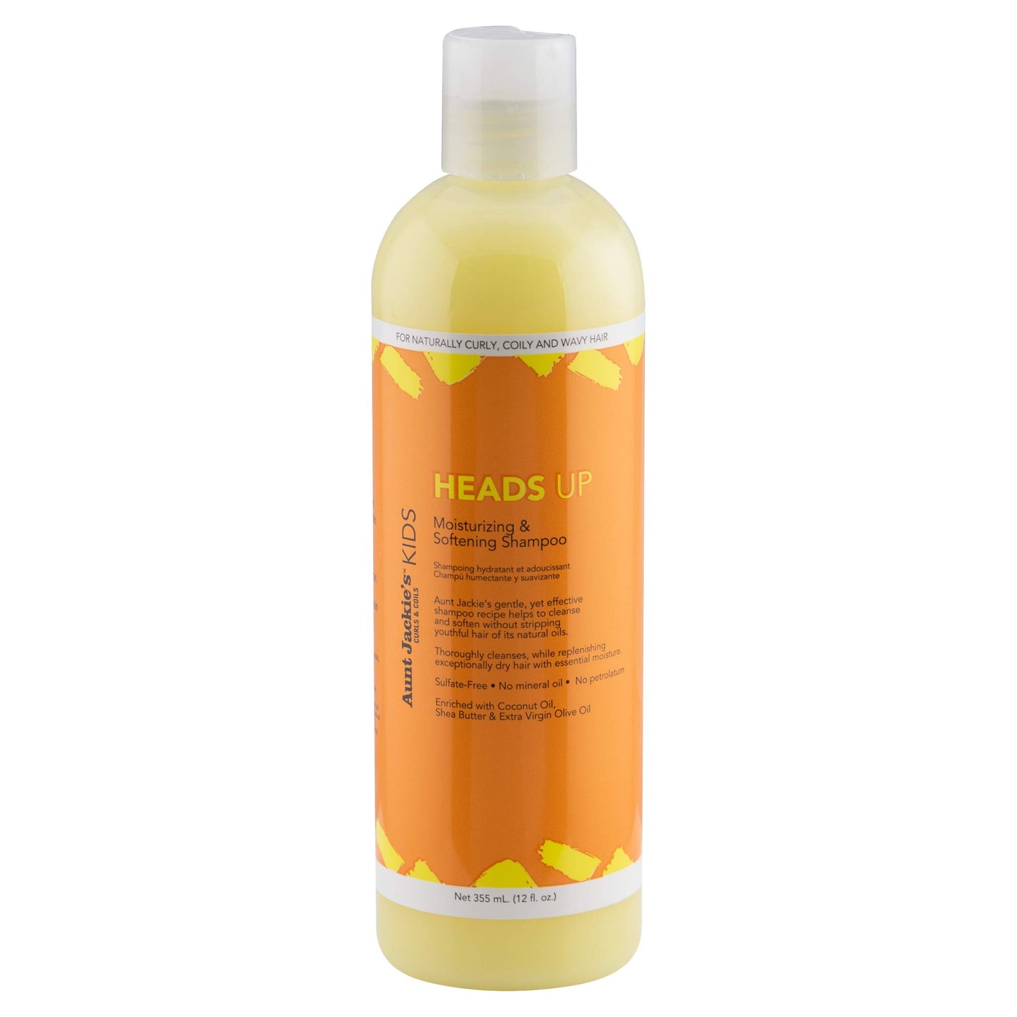 Aunt Jackies Kid's Moisturizing Softening shampoo 355ml