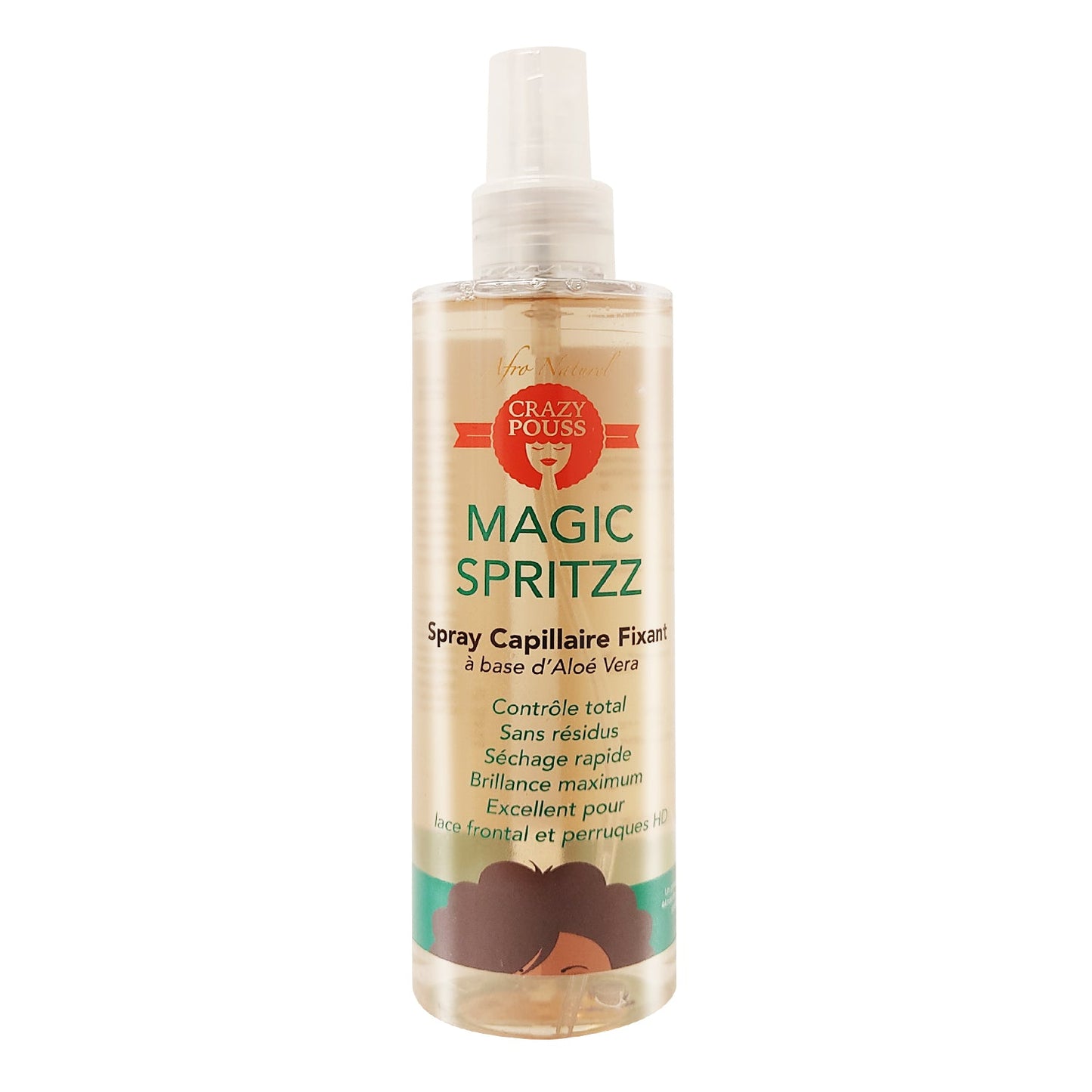 CRAZY POUSS - Spray capillaire fixant - Marron - Soin cheveux