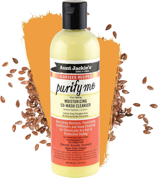 Aunt Jackies Curls and Coils Moisturising Co-Wash Cleanser 355 ml