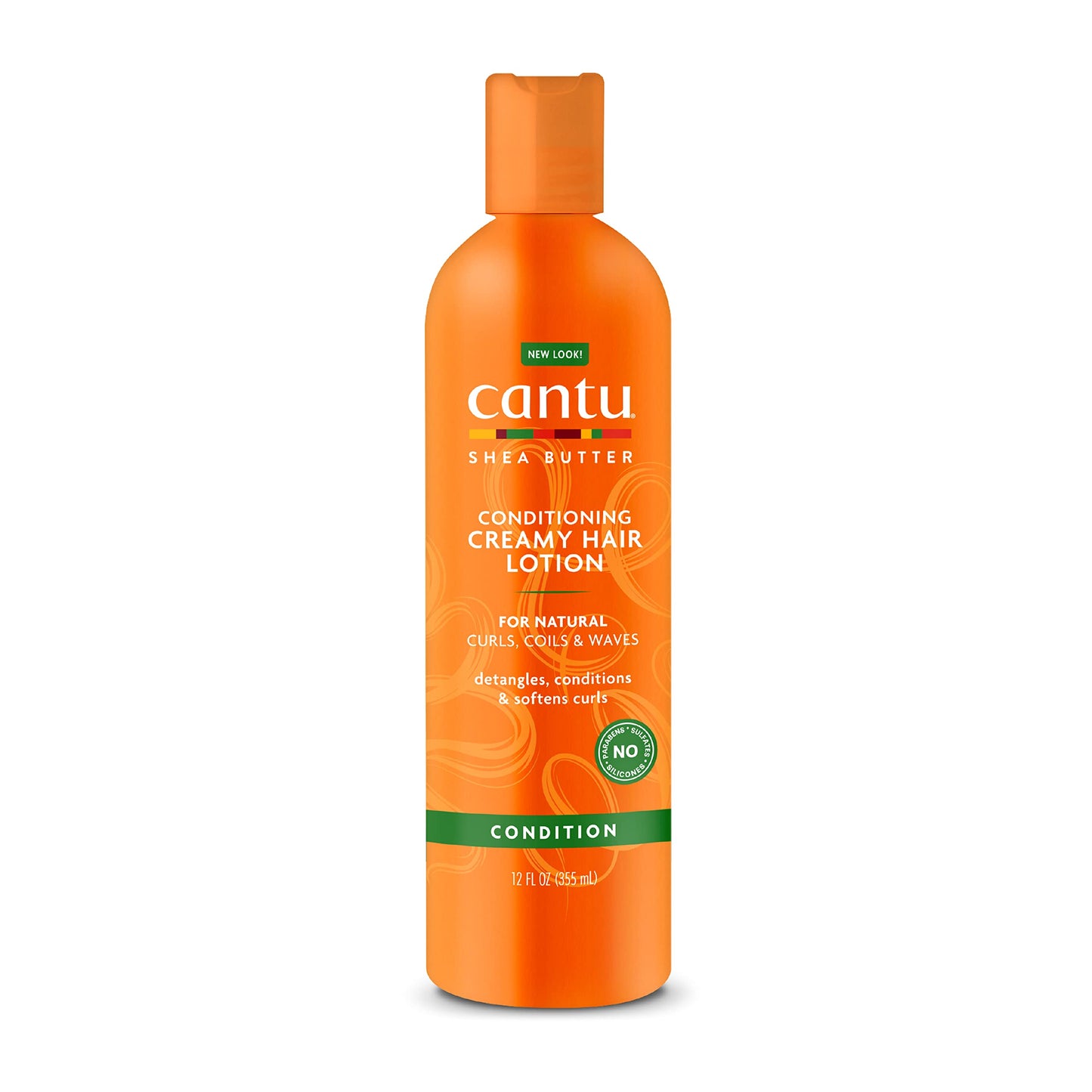 CANTU Natural Conditioning Creamy Hair Lotion, Shea Butter, 355 ml