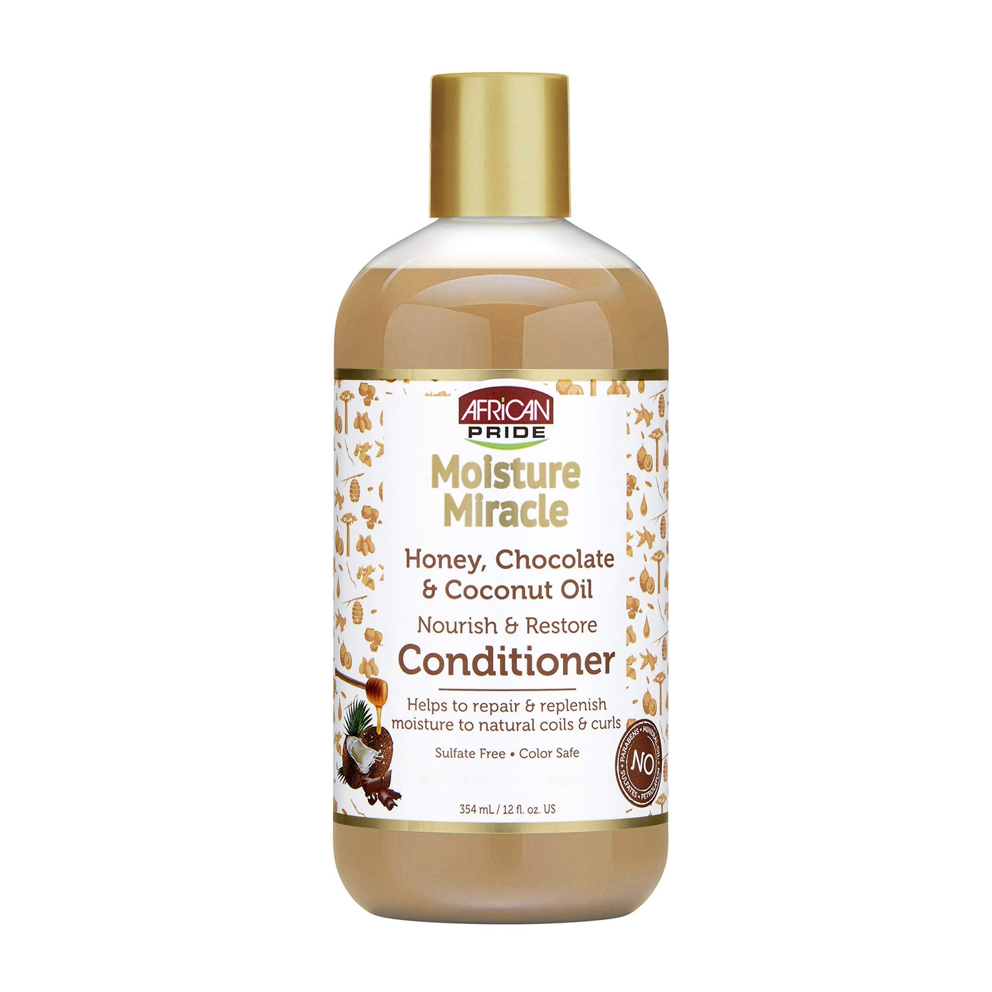 African Pride Moisture Miracle Honey & Coconut Oil Conditioner 354ml