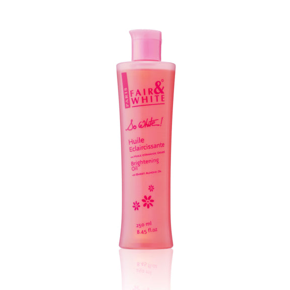 Huile Eclaircissante Vitamine E So White F&W Paris