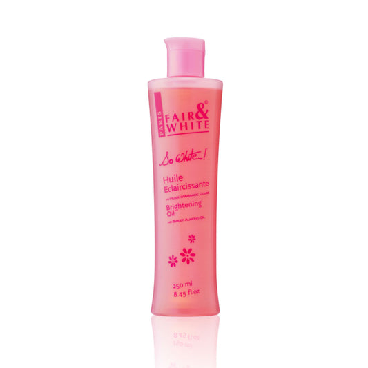 Huile Eclaircissante Vitamine E So White F&W Paris