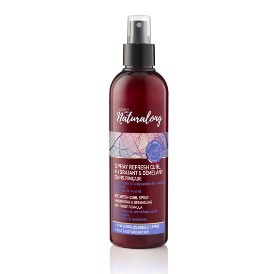 Kairly - Naturalong - Spray Refresh Curl Hydratant et Démêlant sans rinçage