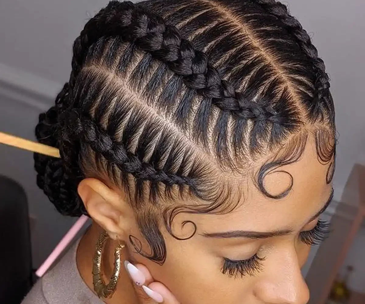 Nattes Collées (Cornrow)