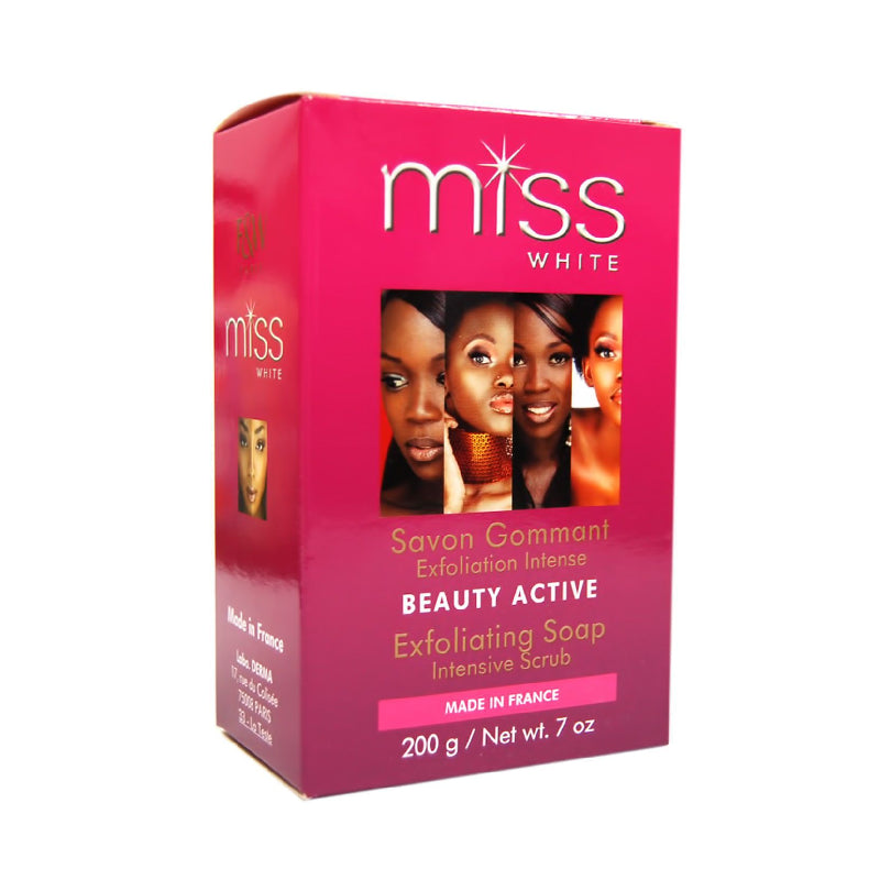 Fair & White Miss White, Exfoliating Soap Beauty Active | 7.7 oz