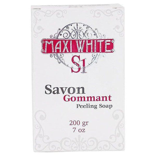 Maxi White S1 Savon Gommant Peeling Soap 200g